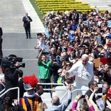 Papst Franziskus feiert Ostersonntag