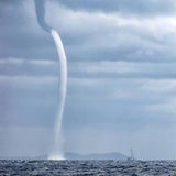 Wasserhose in Kroatien
