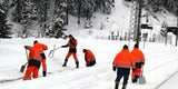 Wintereinbruch in Österreich