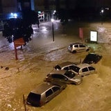 Schwere Unwetter in Südfrankreich