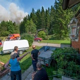 Gigantischer Waldbrand bedroht Schweden