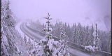 Wintereinbruch in Österreich