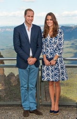 Herzogin Kate im Dianne von Fürstenberg-Kleid