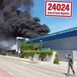 Fischapark stand in Flammen