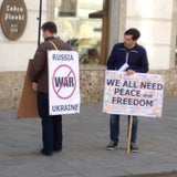 Wien: Demonstration vor Ukraine-Gipfel