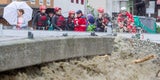 Salzach führt Hochwasser