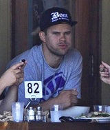 Kris Humphries: Meuchelfotos beim Essen