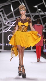Disco-Time auf der Fashionweek