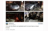 Teuerster Porsche geht in Flammen auf