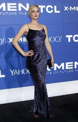 Jennifer Larence bei der X-Men Premiere