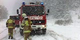 Wintereinbruch in Österreich