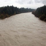 Gail führt Hochwasser