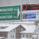 Wintereinbruch in Sölden