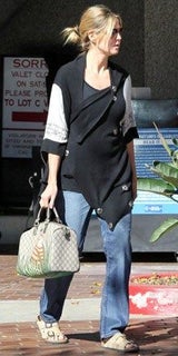 Heidi Klum 3 Wochen nach der Geburt von Baby Lou