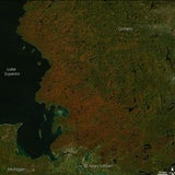 So sieht der Herbst aus dem Weltall aus