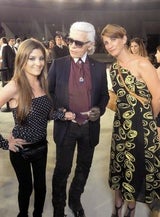 Alexandra Stroh Maleen Fischer Karl Lagerfeld