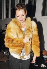 My Fur Lady: Kate Moss trägt Pelz
