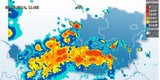Unwetter setzten  ganze Orte  unter Wasser