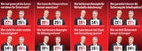 Umfrage: Drei Parteien gleich auf