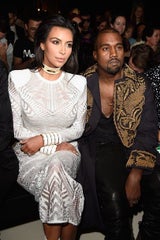 Kimye bei der Pariser Fashion Week