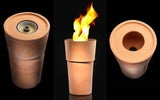 Flammentöpfe Siena