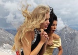 Rebecca, Jana und Amelie: Germany's Next Topmodels am Berg