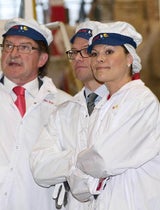 Traumpaar: Prinzessin Victoria & Prinz Daniel bei der Arbeit