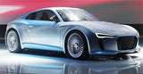Der nur 3,93 Meter lange E-Sportler e-tron ist ein Publikumsmagnet. Bild: Reuters
