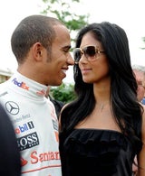 Nicole Scherzinger und Lewis Hamilton in Love