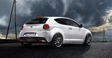 Große Felgen und diverse Anbauteile lassen das Potenzial des MiTo Quadrifoglio verde erahnen