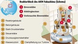 AKW-Reaktor (Schema)