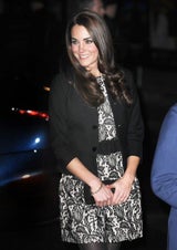 Kate im Zara-Minikleid