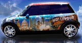 Mini Cooper mit einer Million Swarovski-Steinchen