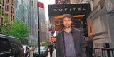 Herbert Bauernebel vor dem Sofitel in New York