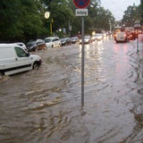 Unwetter über Wien