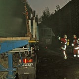 Feuer-Inferno auf der A21