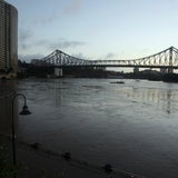 Brisbane von der Flutkatastrophe erfasst