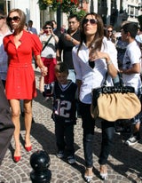 Eva Longoria Victoria Beckham Tony Parker