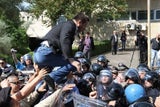 Albanien Protest Wahlen Tirana