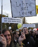 Studenten Uni Proteste Wien 2010