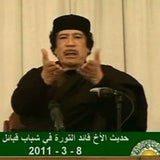 Gaddafi hält die Welt zum Narren