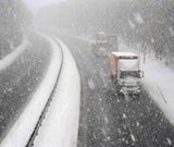 Schneechaos in Großbritannien