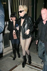 Lady Gaga im Shoppingoutfit
