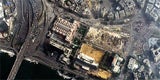 Tahrir Platz in Kairo (Satellitenaufnahme)