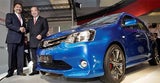 Auch Toyota will mit dem Etios am indischen Markt brillieren.