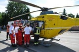 Feuerwehreinsatz: Mann unter Stapler eingeklemmt