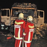 Feuer-Inferno auf der A21