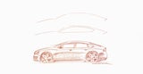 Die offizielle Skizze zum A5 Sportback.