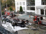 Detonation zerstörte Gerichtsgebäude