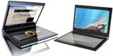 Dual-Screen-Rechner mit Top-Ausstattung